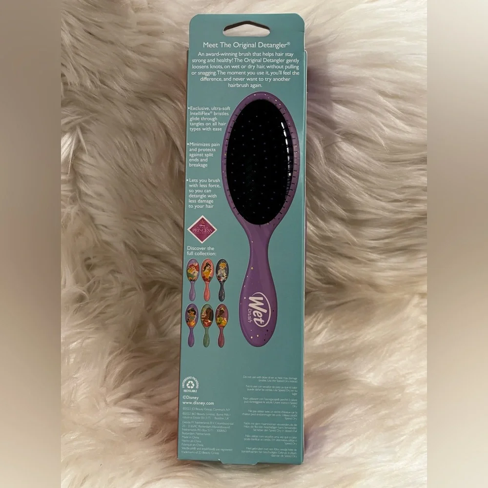 Disney Princess Aladdin Jasmine Wet Brush Limited Edition Original Detangler